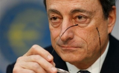 Il Presidente della BCE Mario Draghi