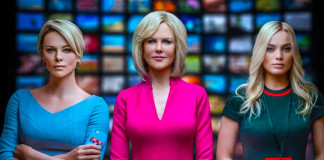 Nell'Immagine le tre protagoniste del film "Bombshell La voce dello scandalo”: Charlize Theron, Nicole Kidman e Margot Robbie - Smart Marketing