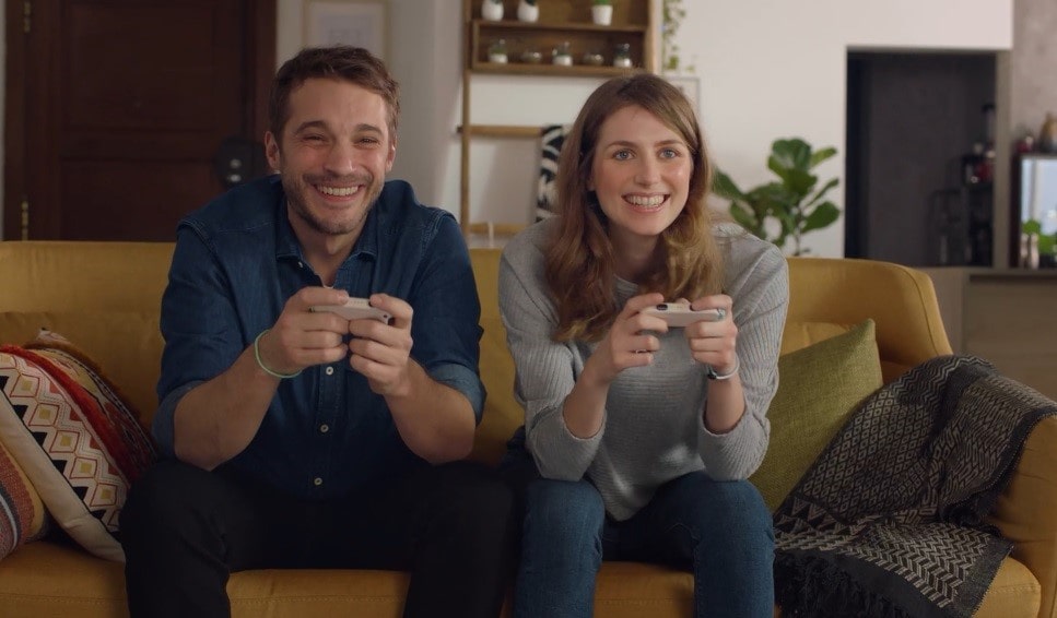 pubblicità Nintendo propone un regalo di coppia