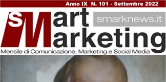 Nell'immagine la Copertina d'Artista del n°101 di Smart Marketing