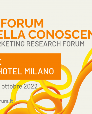Nell'immagine il banner dell'Assirm Marketing Research Forum 2022 - Smart Marketing