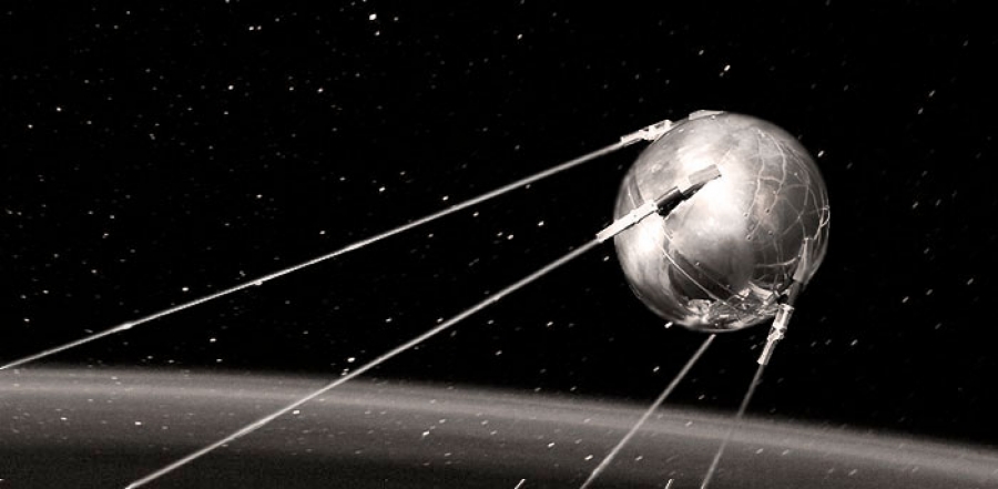 Il primo satellite artificiale della storia lo Sputnik 1