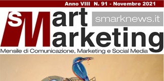 Nell'immagine la Copertina d'Artista del 91 numero di Smart Marketing