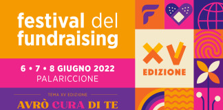 Nell'immagine il banner XV edizione del Festival del Fundraising 2022 - Smart Marketing