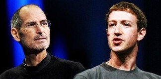 Nell'immagine Steve Jobs e Mark Zuckerberg - Smart Marketing
