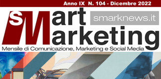 Nell'Immagine la Copertina d'Artista del n° 104 di Smart Marketing