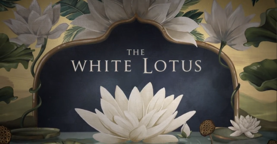 Nell'immagine il visual della serie The White Lotus - Smart Marketing
