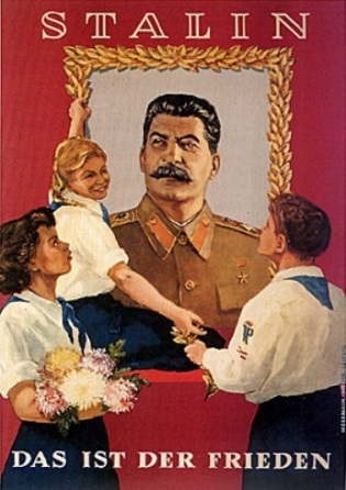 RUSSIA_1 Stalin, poster tedesco 315x446