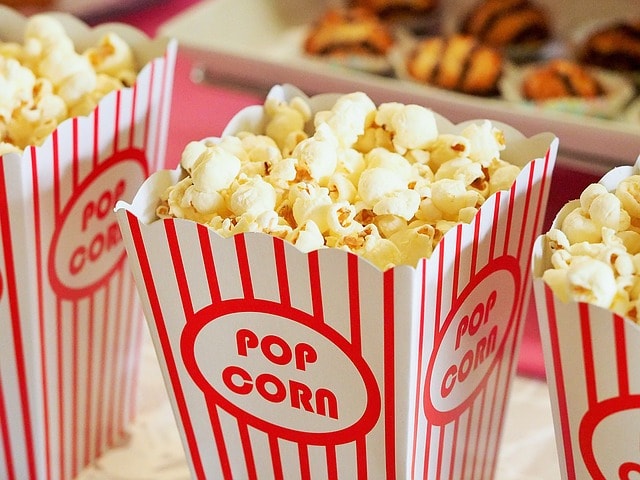 Cinema, business e pop corn