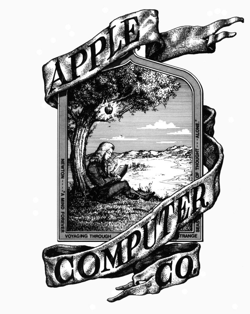 Fig. 4 Primo logo Apple del 1976