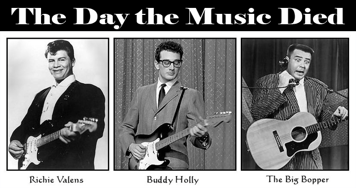 1959: “The Day the Music Died” (Il giorno in cui la musica morì).