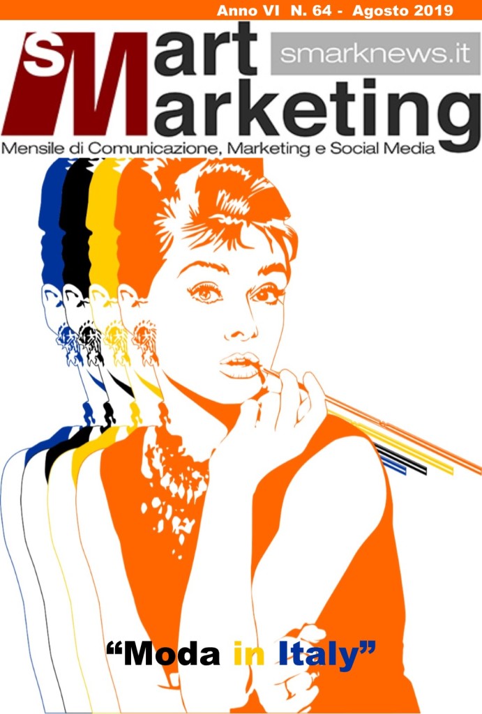 Audrey four seasons è il titolo dell'opera che fa da copertina a questo numero di Smart Marketing.