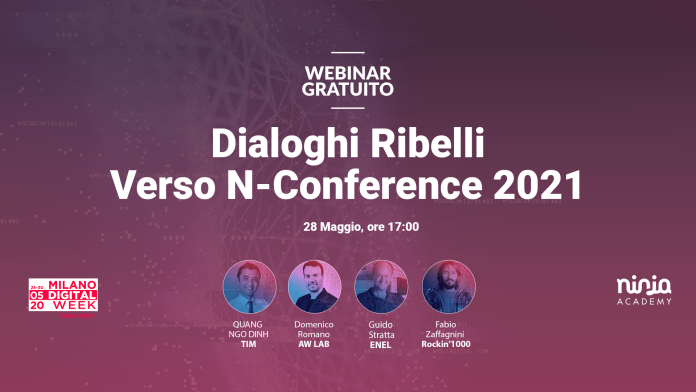 Digital Week. Il 28 maggio Ninja Marketing promuove “Dialoghi Ribelli – Verso N-Conference 2021”