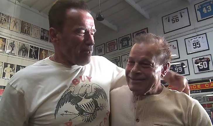 Arnold Schwarzenegger e Franco Columbu.