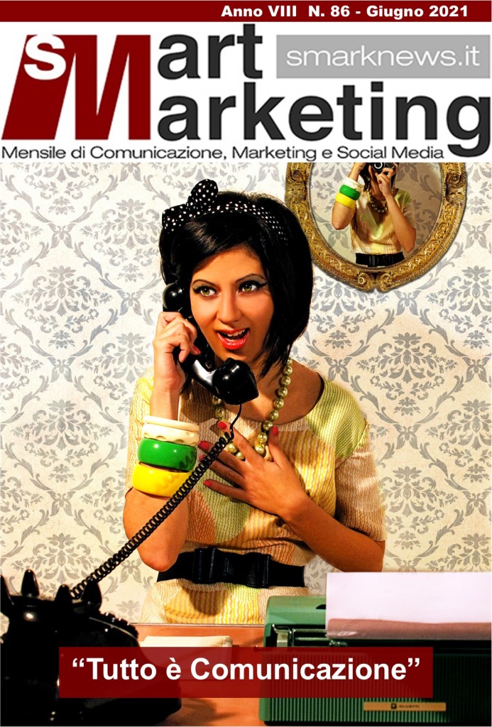 La Copertina d'Artista dell'86° numero di Smart Marketing, realizzata da Antonella Zito