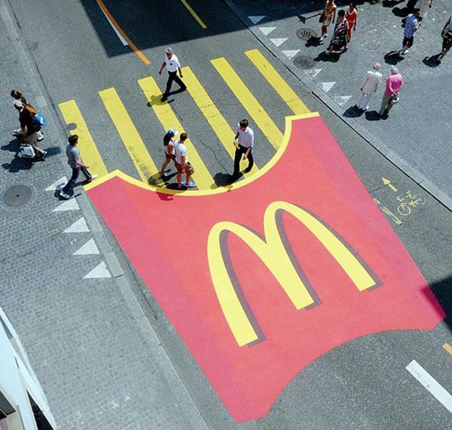 2. “Chips Crossing”, McDonalds