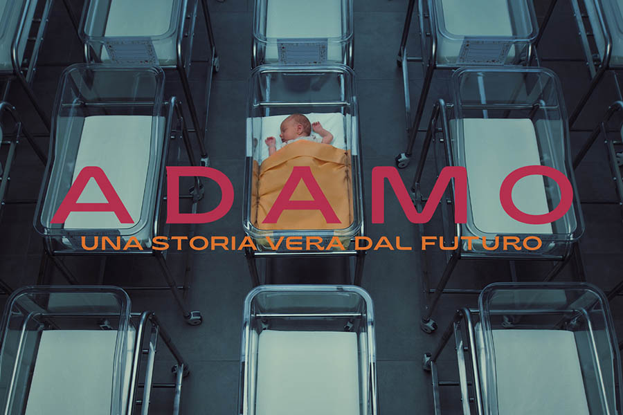 Nell'immagine il visual a del cortometraggio "Adamo 2050" realizzato dalla Plasmon - Smart Marketing