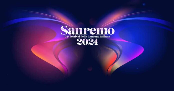 Nell'immagine il logo del 74° Festival di Sanremo - Smart Marketing