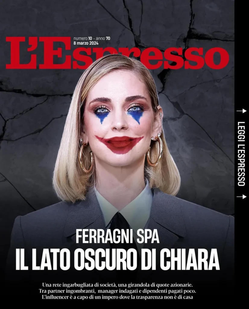 Nell'immagine la copertina de "L'Espresso" dell'8 Marzo 2024 - Smart Marketing