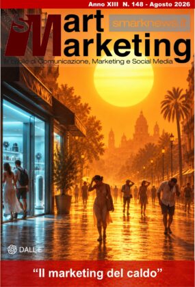 La Copertina d&rsquo;Artista di Smart Marketing racconta il &ldquo;marketing del caldo&rdquo; tra crisi climatica, Olafur Eliasson, AI e rifugi climatici.